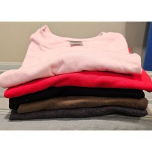 Short Sleeve Crew T-Shirts Great for Crafting - Multicolor, Sz S